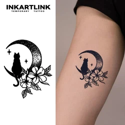 Cat temporary tattoo sticker, waterproof magic tattoo, lasts to 15 days fake tattoo, semi permanent tattoo