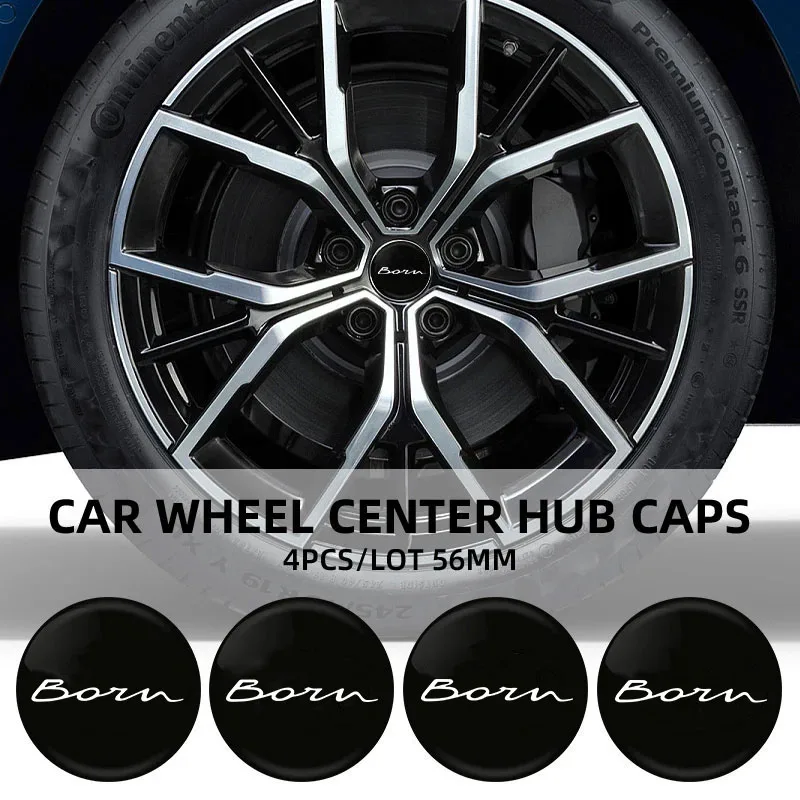 Car Wheel Center Hub Cap Sticker For seat Born Ateca leon Formentor Toledo R ibiza Alhambra Exeo Altea Arona Mii IBL Accessories