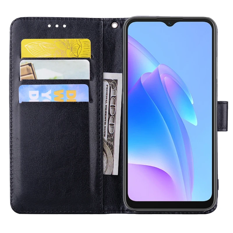 Leather Case For Carcasas Blackview A85 Mujer Wallet Phone Cover For Capinha Blackview A85 A 85 Blackview Etui with Card Pockets