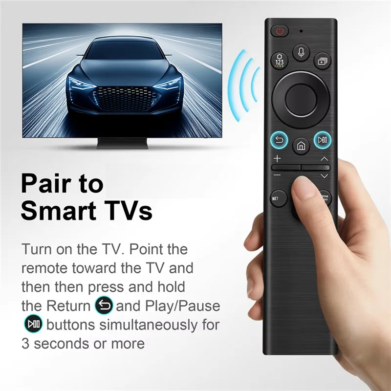 A47F-استبدال BN59-01385A جهاز التحكم عن بعد الصوتي الشمسي للتلفزيون الذكي 2020-2023 Neo QLED 4K 8K Ultra HD Tvs
