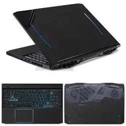 Pre-Cut Laptop Sticker Skin for Acer Predator Helios 300 PH 315 55 54 53 52 51 Carbon Fiber Vinyl Decal Cover Film for 317 55 56