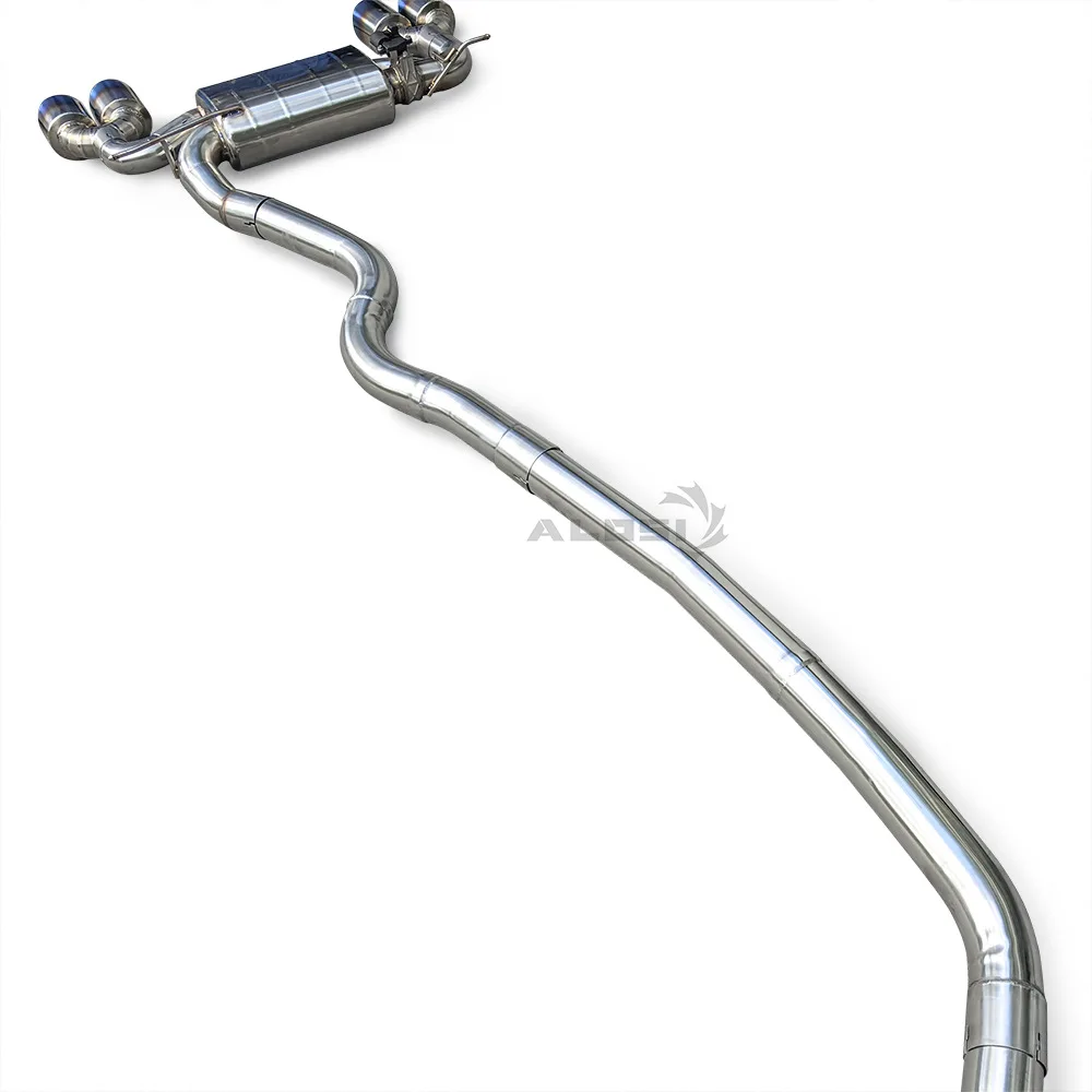 Suitable for BMW M2 3.0T N55F87 Cat Back Exhaust System with Stainless Steel High Performance Exhaust Valve