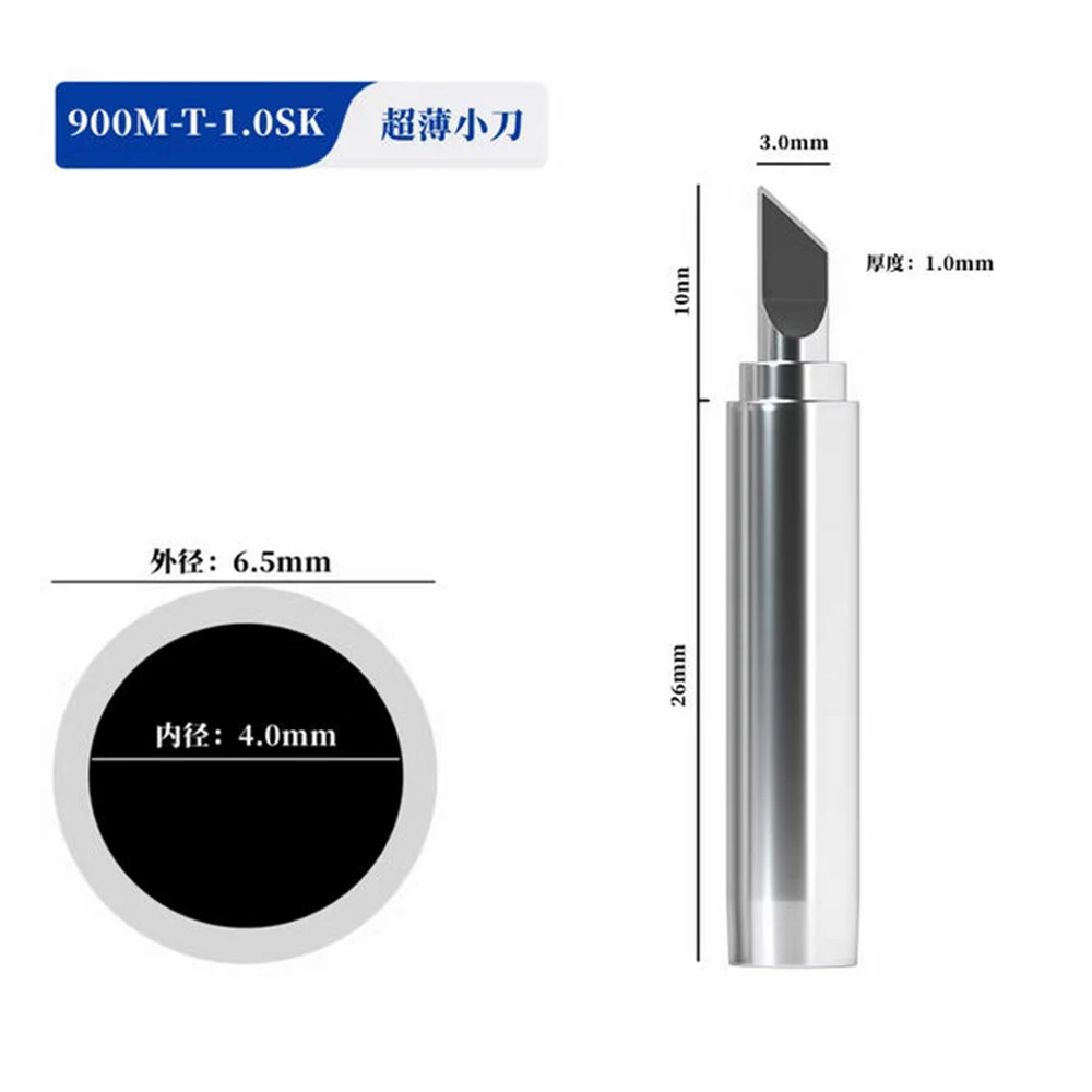 Lead-free Solder Iron Tip 900M-T For Hakko 933.376.907.913.951,898D,852D+,atten,quick,Lukey 852D Welding Head BGA