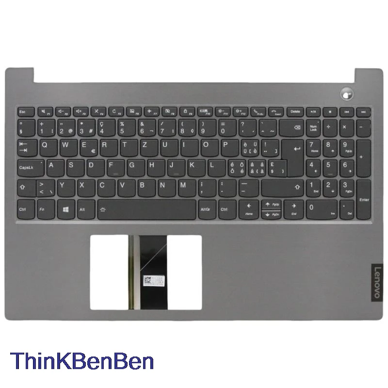 

SWS Swiss Mineral Gray Keyboard Upper Case Palmrest Shell Cover For Lenovo ThinkBook 15 IML IIL 5CB0W45232