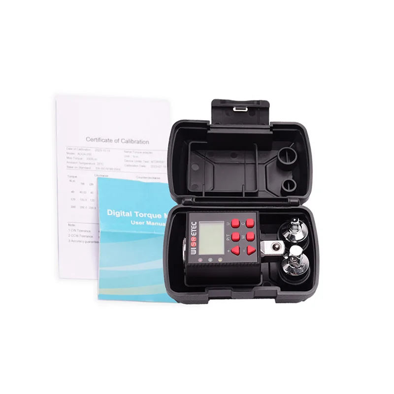 Hoge Precisie Digitale Koppelmeter 0.1-340 N.m Verstelbare Koppelmeter Adapter Professionele Elektronische Koppel Ratelsleutel - afbeelding 2