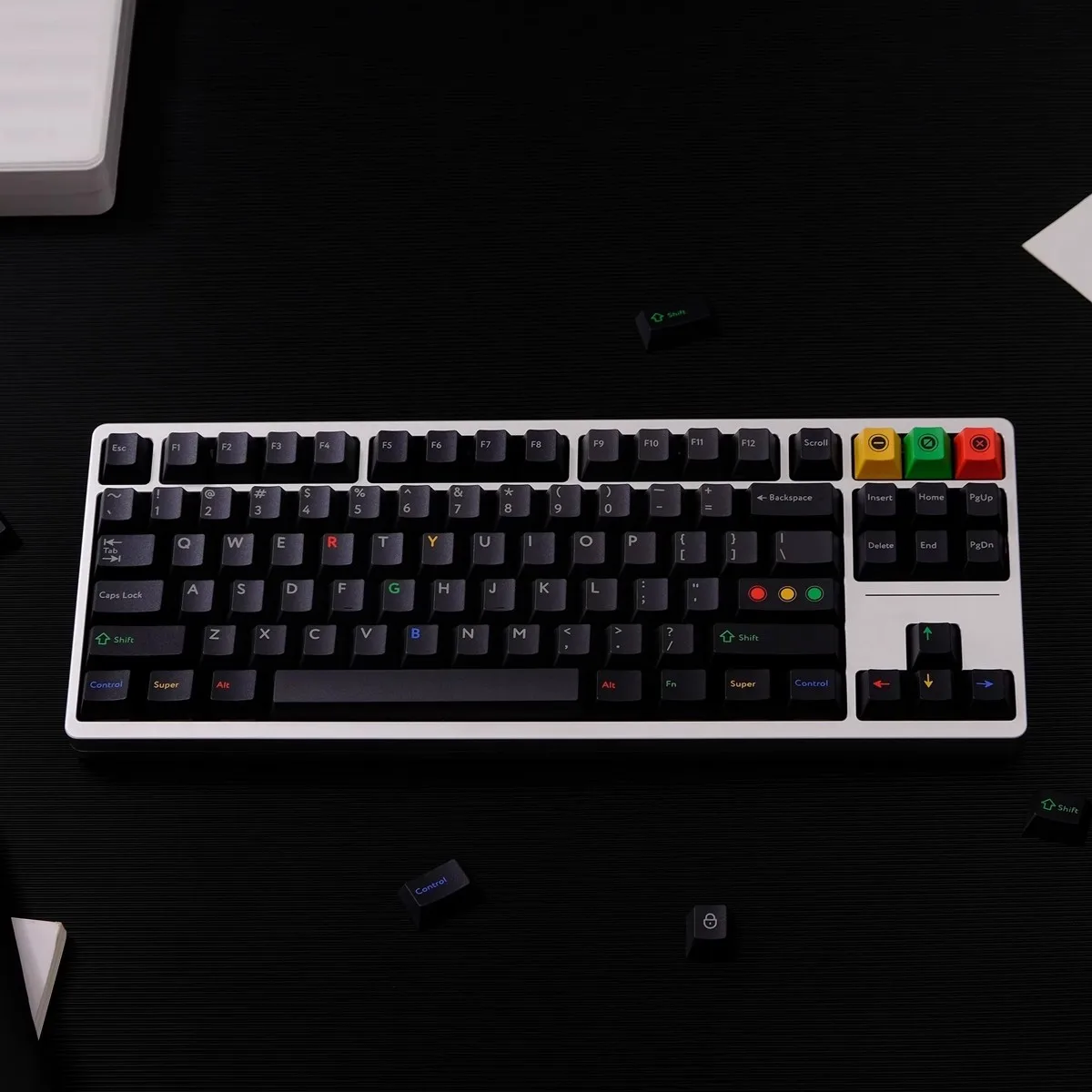 

122 Key black light keycaps Fashion Keycaps Cherry profile Dye-sublimation PBT Keycaps For MX Switches Mechanical Keyboard Kit