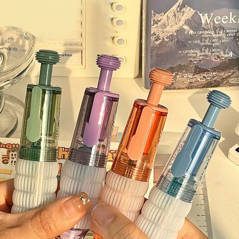 Pen Shape Dot Glue Pen Stationery High Viscosity Double Sided Adhesive Press to move DIY Glue Dispensing Pen for School Office
