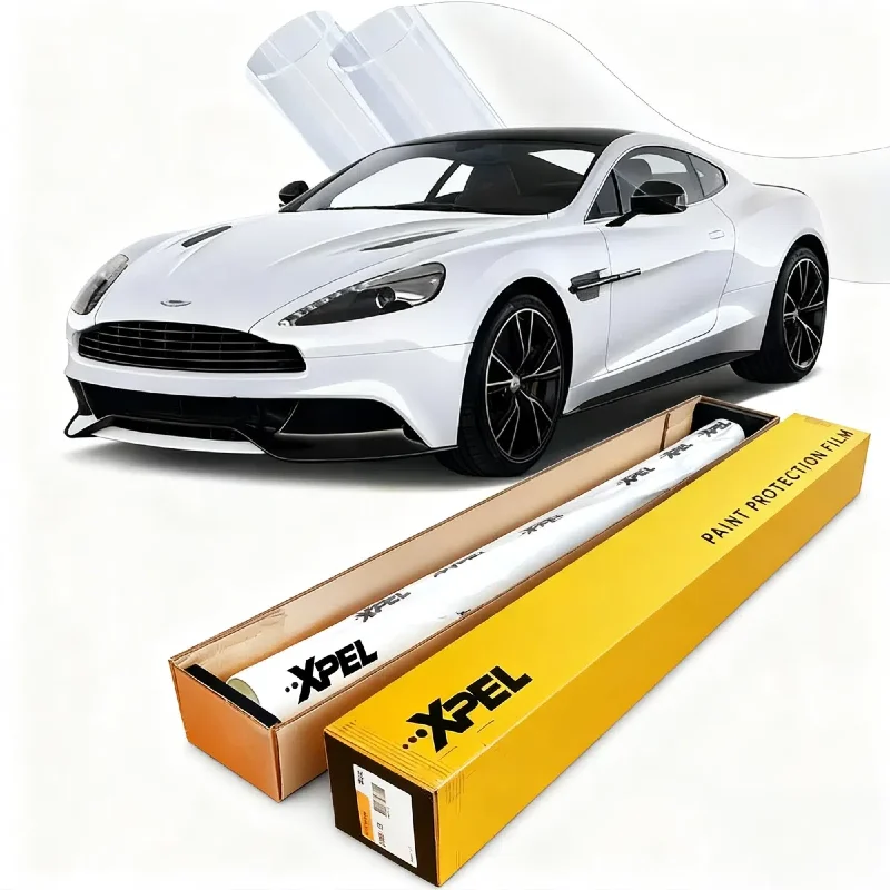 

XPEL PPF матовая высококачественная блестящая ТПУ PPF защитная пленка для автомобильной краски глянцевая PPF 1,52 м * 15 м/рулон простая установка самовосстанавливающаяся