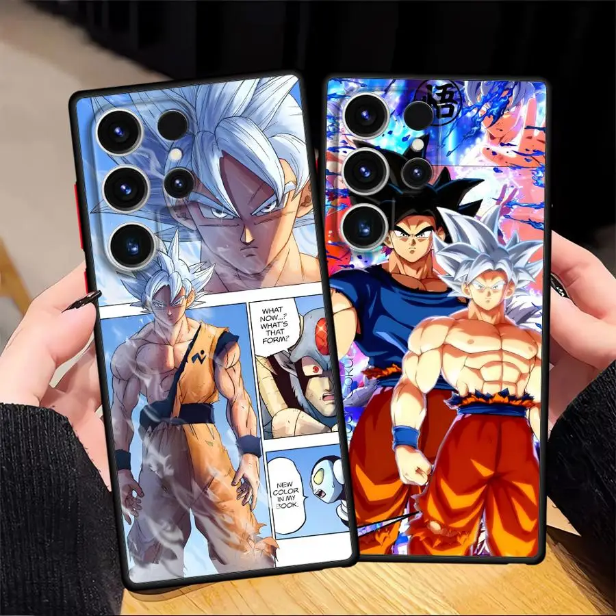 Back Phone Cover Case for Samsung Galaxy S22 Plus S9 S23 Ultra S25 Edge S10 S20 S24 FE S21 Dragon Ball Innovation Goku