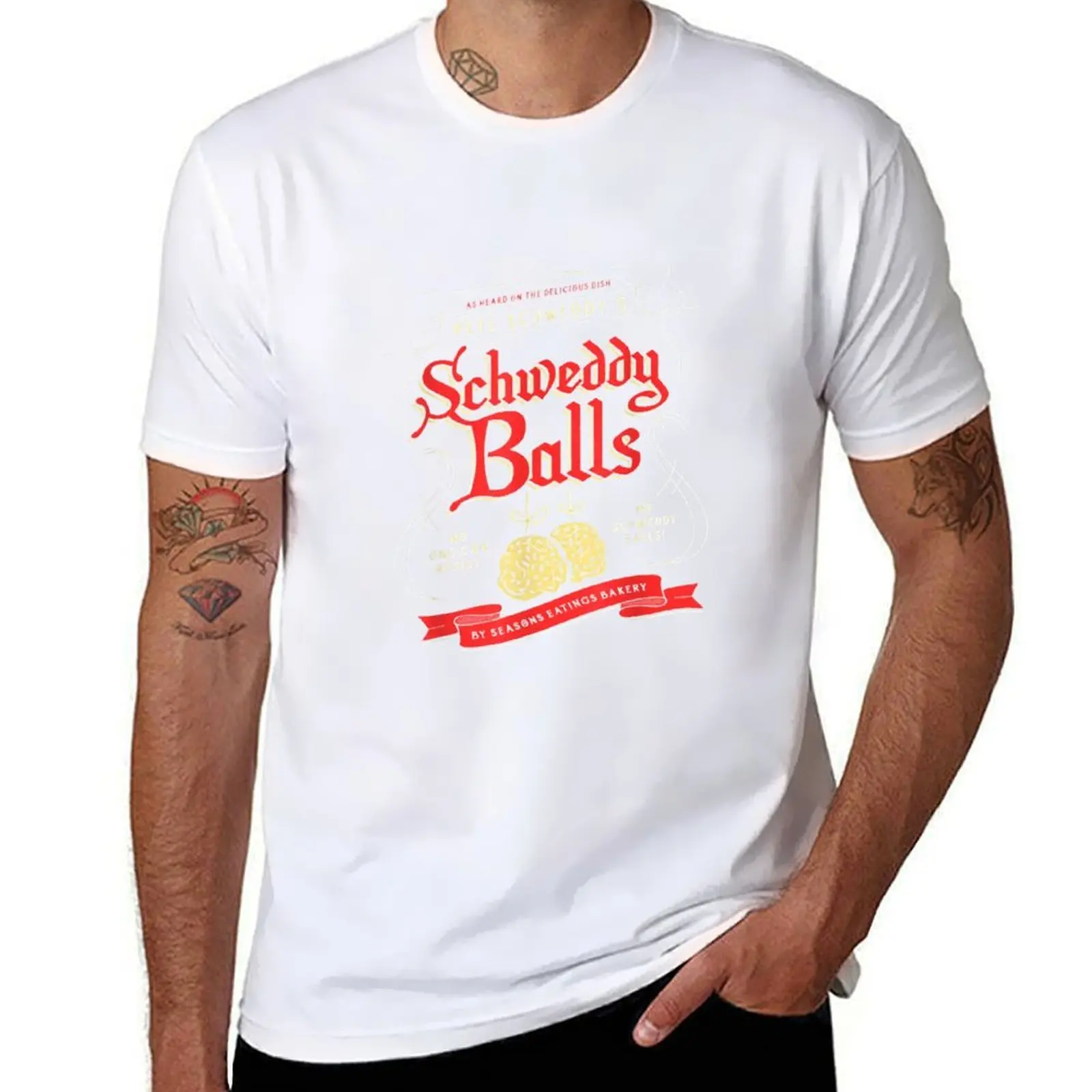 

Schweddy Balls Classic Essential T-Shirt cotton t shirt man man t shirt cotton high quality T-Shirt