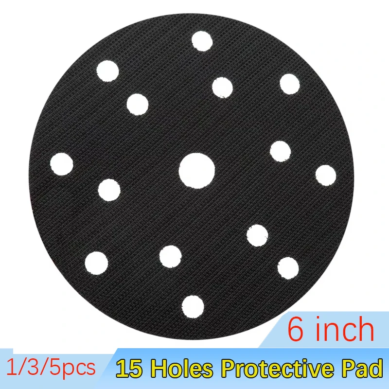 

Hook and Loop Protection pad - 6 Inch Interface Pad Disc Power Tool Accessories for Sander Polishing & Grinding