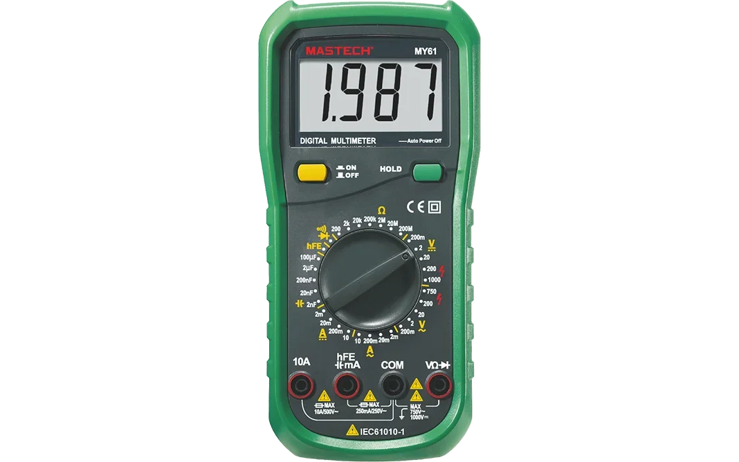 MASTECH MY61 MY60 MY62 MY63 MY64 MY65 MY68 AC/DC Professional Multimeter Electric Handheld Tester Meter Digital Multimeter