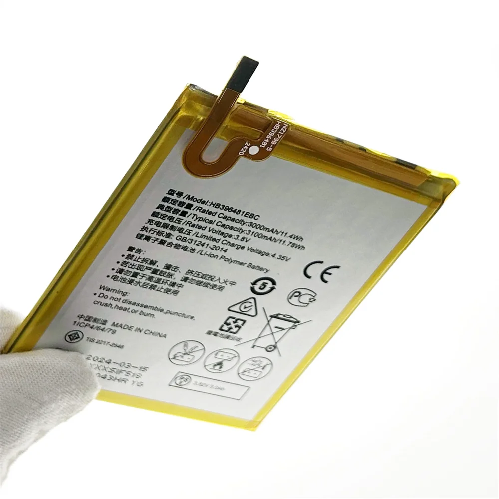 Replace HB396481EBC Battery For Huawei ASCEND G7 PLUS HONOR 5X 5A G8 G8X 5C 7C 7A 8 9 10 Lite Pour Smart 2019 Y5 C8816+Free Tool