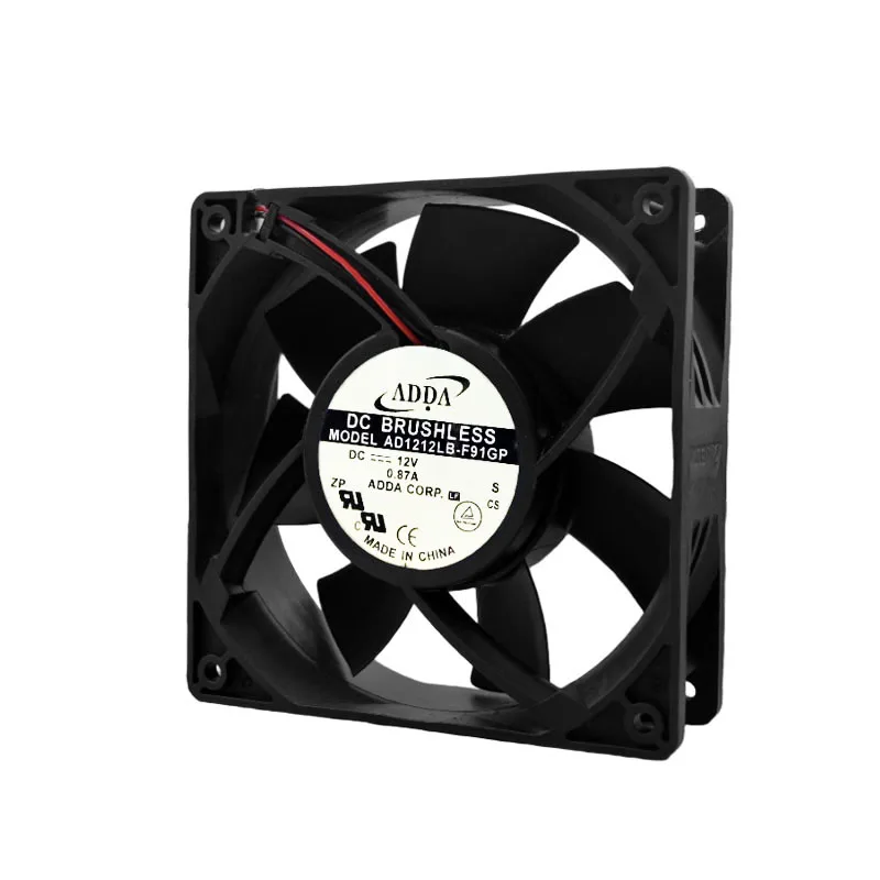 ORYGINALNY AD1212LB-F91GP 12V 0.87A 12038 120*120*38mm NOWY WENTYLATOR CHŁODZĄCY RADIATOR