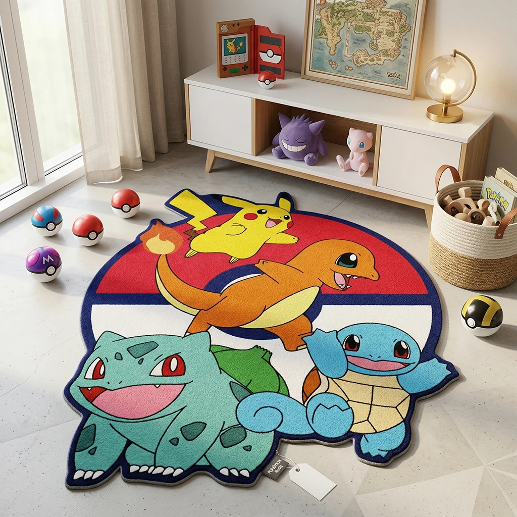Pokémon Character Rug 4