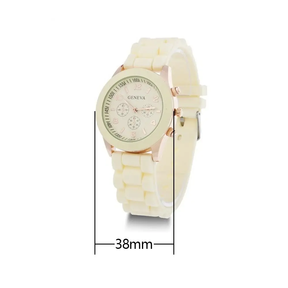 New Silicone Strap Quartz Wristwatches Simple Sports Electronic Watch Casual Women Wrist Watches