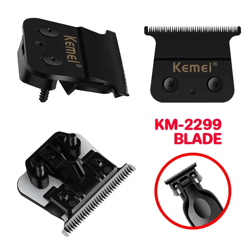 Kemei Original Replacement Blade for Kemei KM-2299 Clipper Professional Hair Trimmer Cutting Knife Head Parts Accessories image 5