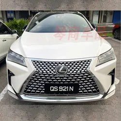 plating Style Glossy Black Radiator Grilles For lexus RX300 200T 450 2016-2019 chromate Racing Grilles Bumpers Body Kit Hood