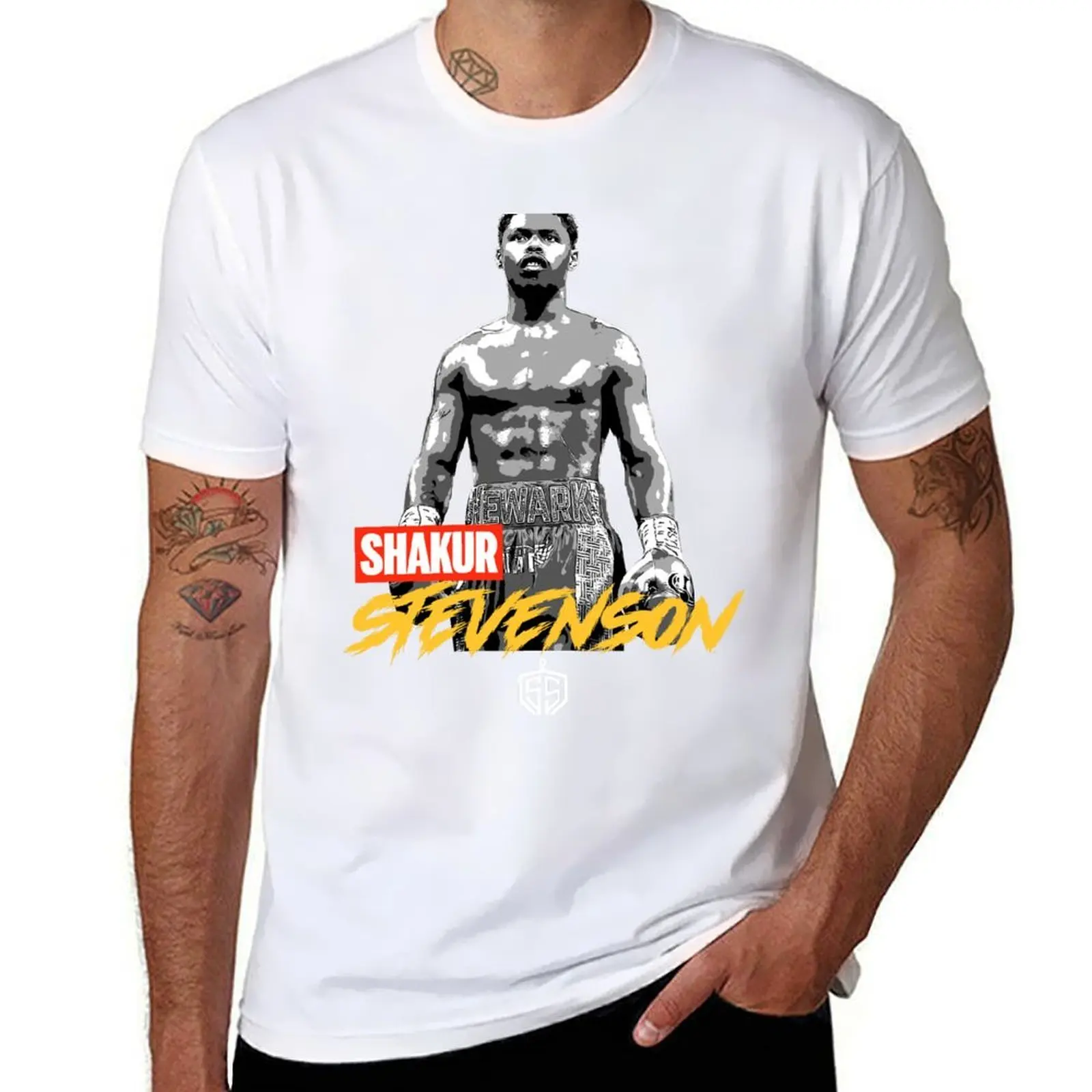 

Shakur Stevenson T-Shirt man t shirt designer men t shirt cotton 100% T-Shirt