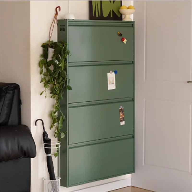 Hallway Cleaner Shoe Cabinet Designer Slippers Modern Narrow Nordic Shoe Cabinet Storage Living Room Gabinete Home Furniture