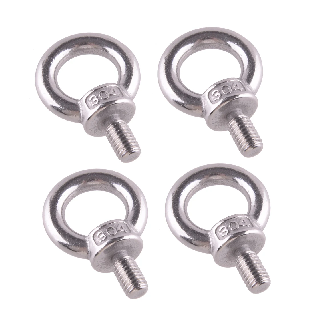 4 peças parafuso de olho de rosca m8 adequado para rack de teto t & c rinoceronte thule yakima pro rola