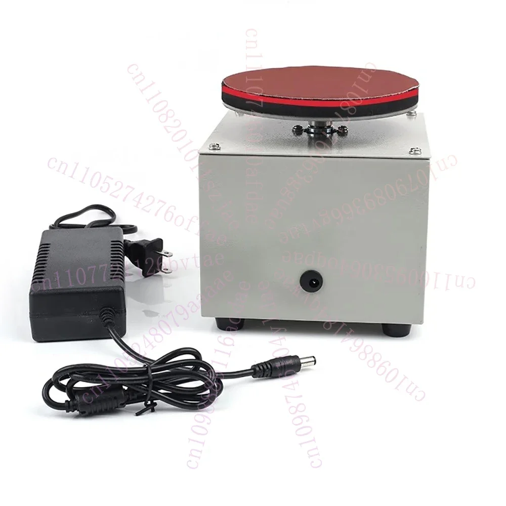 Electric Disc Sander Mini 4 Inch 150W Multi-function Surface Polisher Adjustable Speed Grinder Machine with LCD Display