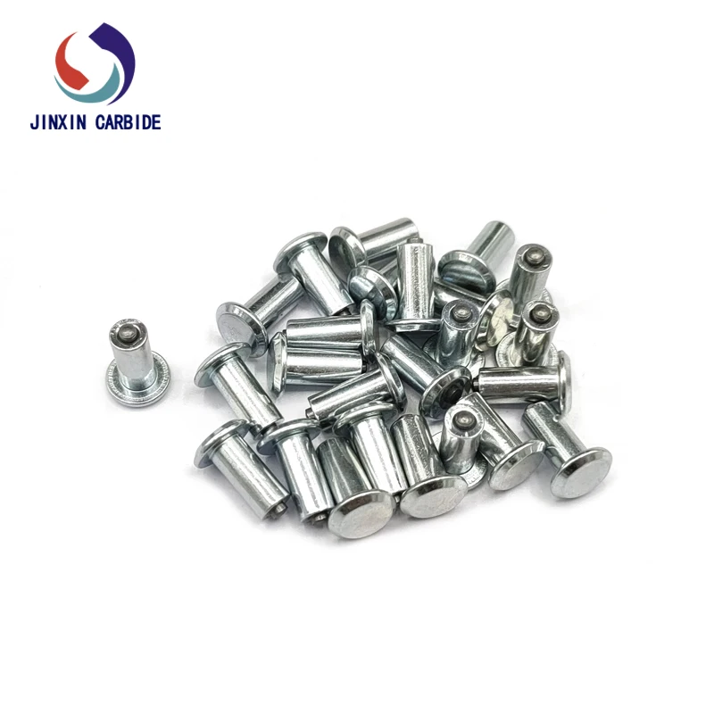 Cement Carbide Ice Racing truck tire studs /tungsten carbide flat tire studs for sales JX9-13-1/500pcs