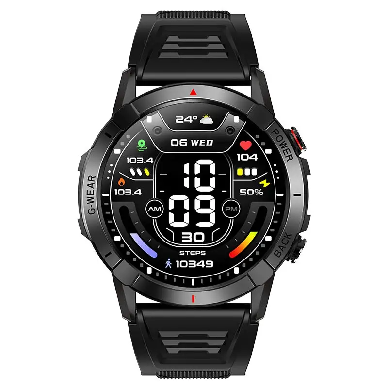 

New Amoled Smart Watch Men IP68 waterproof With BT Call Smart Wristband Outdoor Sports Watch Smartwatch For Android IOS phone