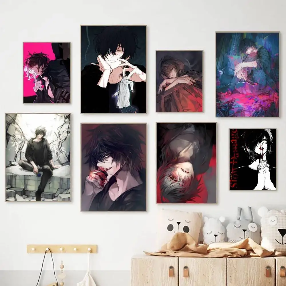 T-Towa Slow G-Game Damage Poster Fancy Wall Sticker for Livi