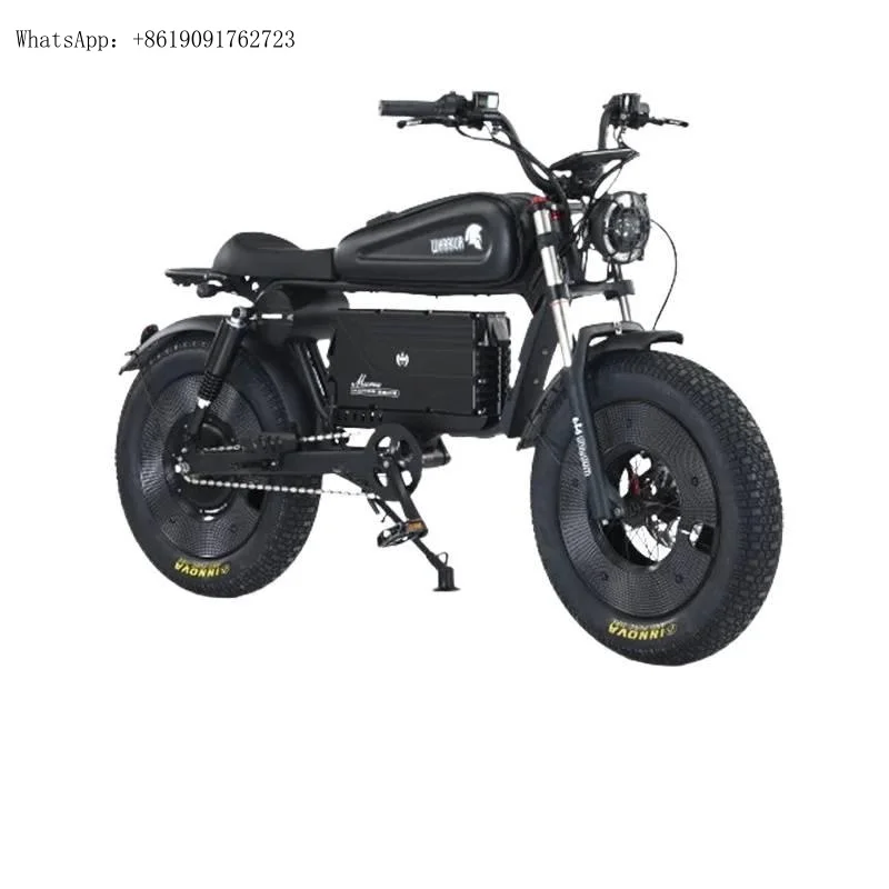 HIMOTO دراجة نارية كهربائية 3000 واط تصدير على الطرق الوعرة النقل سيارة الرجعية بطارية ليثيوم عجلتين الطاقة #1