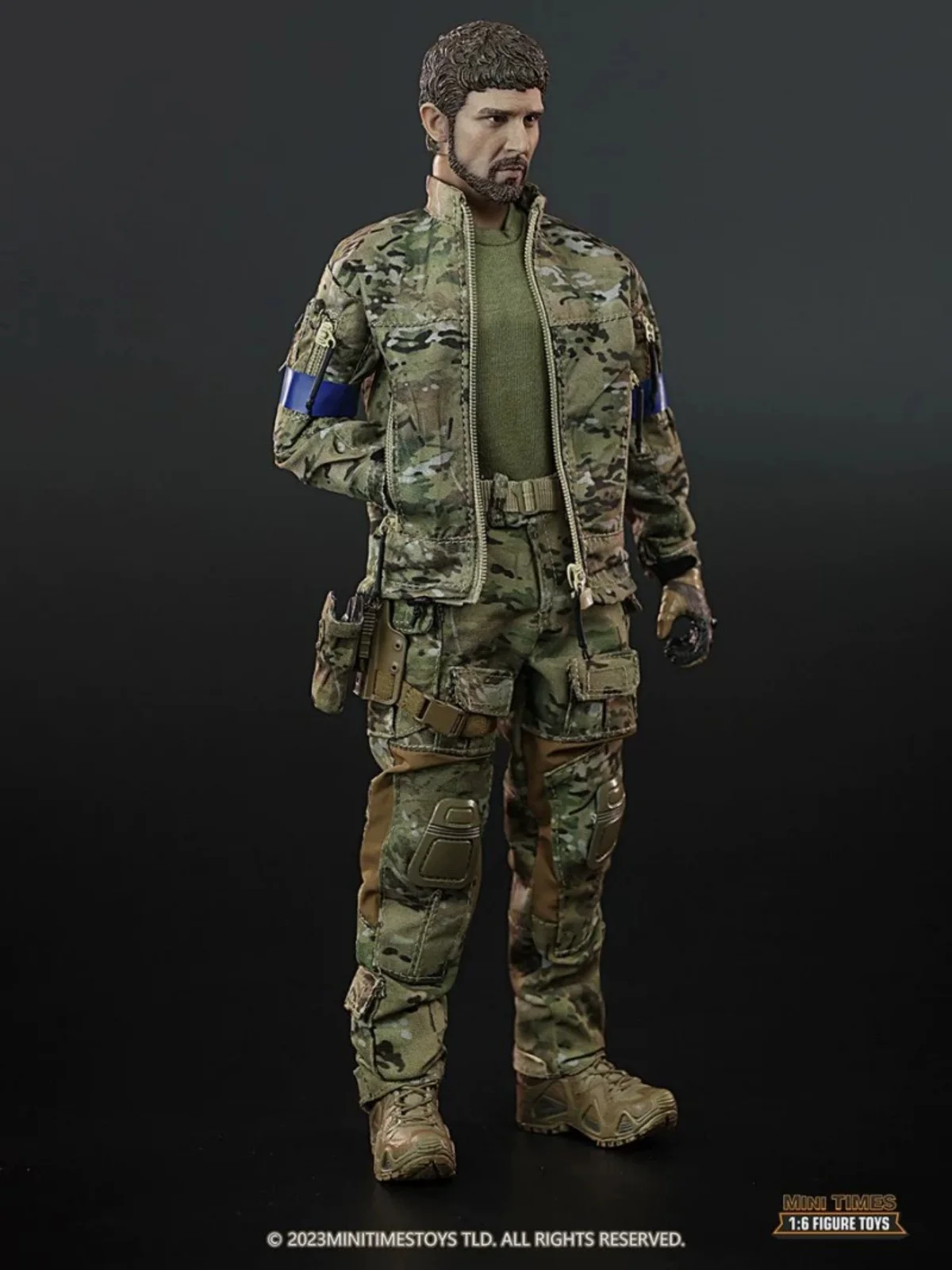 En stock, juguetes Minitimes M047, figura de acción coleccionable de 12'' a escala 1/6, soldado masculino con equipo de combate de camuflaje, juego completo.