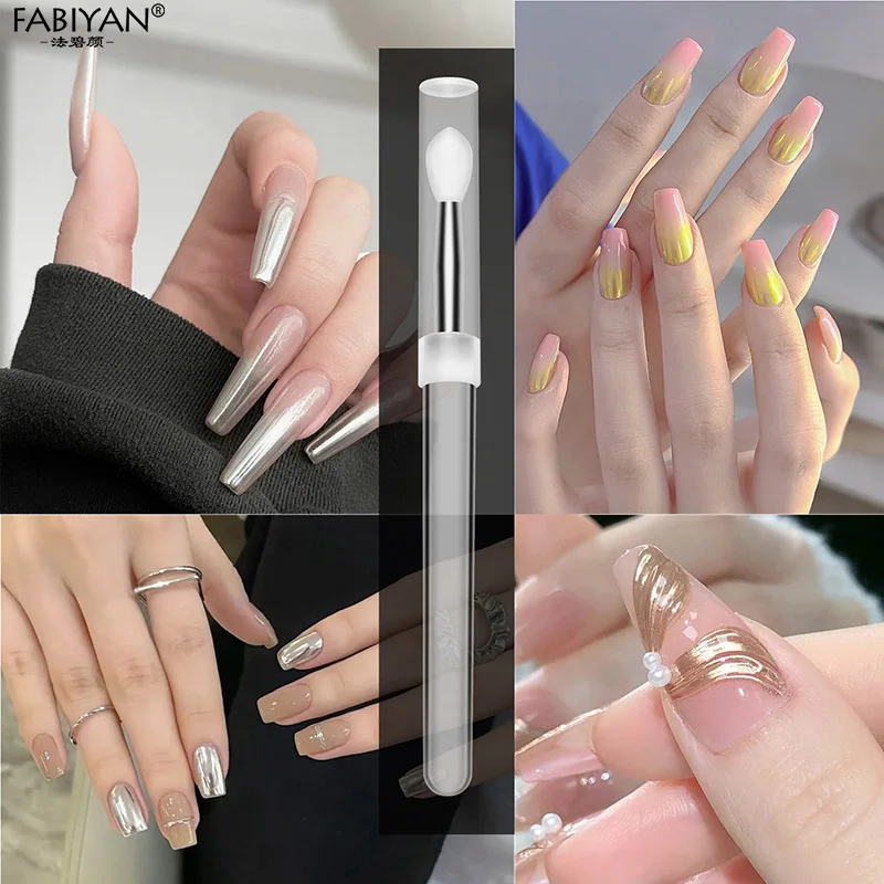 1Pcs Soft Silcone Head Makeup Lip Brushes Female Eyeshadow Brush Cosmetic Brushes Makeup Tools Accessories