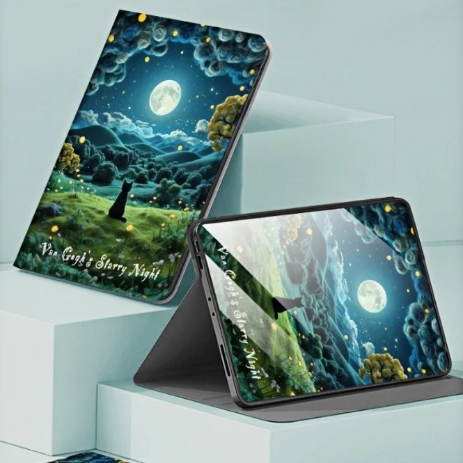 Para xiaomi pad 5 6 pro caso 11in pu livro flip stand tablet casos 6s pro 12.4in mi pad 7 7 pro 11.2in 2024 para mi pad 5 6 capa