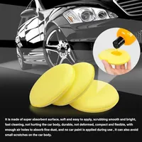 Polishing Sponge Wax Car Applicator Pad Foam Wax Car Polisher Cleaning Pad For Cleaning Car Waxing Sponge Auto Parts 12pcs/1pack