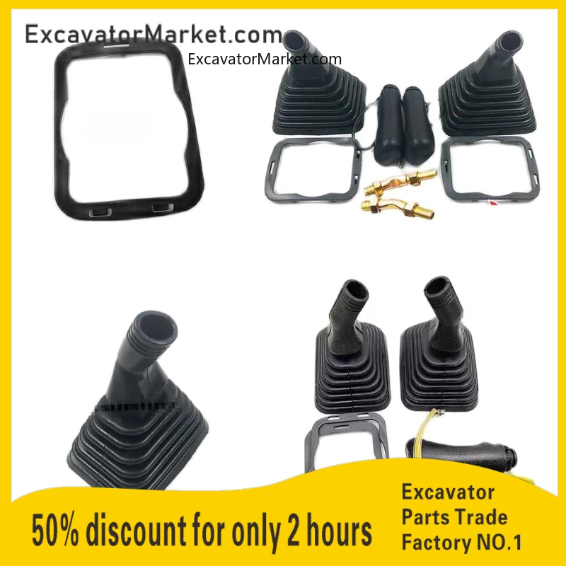 

Excavator Parts Joystick Handle Rubber Dust Cover Gland Accessories For Komatsu 120/200/210/220/360-6-7-8