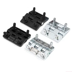 Heavy Duty Thickened Chrome Zinc Alloy Hinge Aluminum Distribution Box Electrical Cabinet Door Hinge Machine Industrial  Hinge