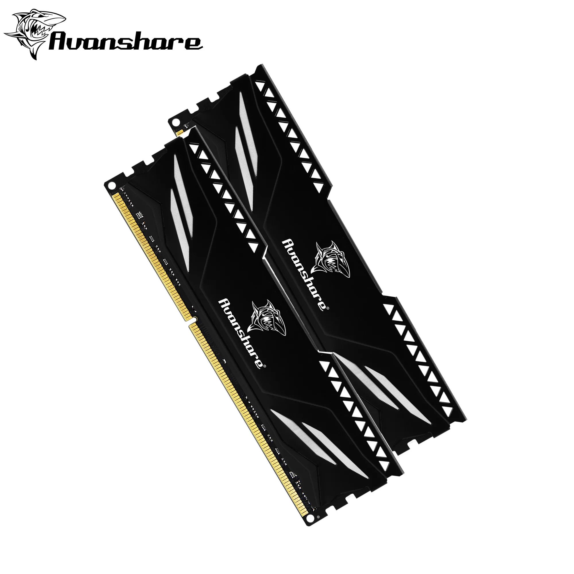 

Память Avanshare ABK301X2 Ram DDR3 4 ГБ 8 ГБ 1333 МГц 1600 МГц для настольных ПК Memoria Rams Поддержка материнских плат Intel AMD Черный радиатор
