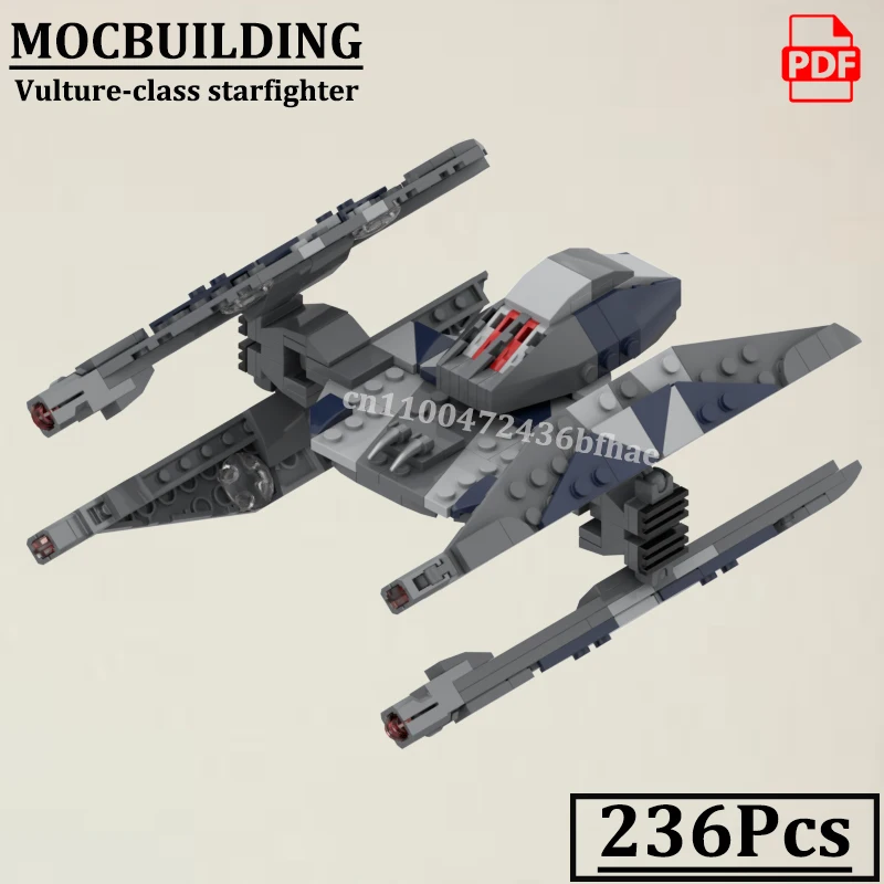 

Starfightered Bricks Spaceship Display Model MOCBUILDING Creative Blocks Star Movie Construction Bricks Toys Gift