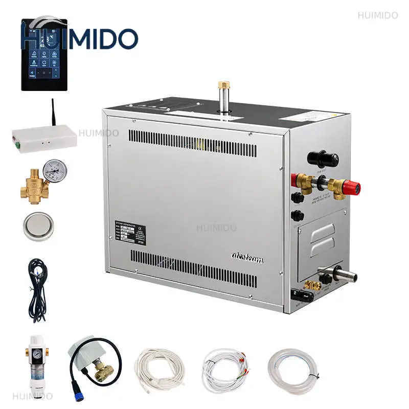 AT-wifi 6kw steam shower sauna steam generator, sauna Turkish Hammam steam generator