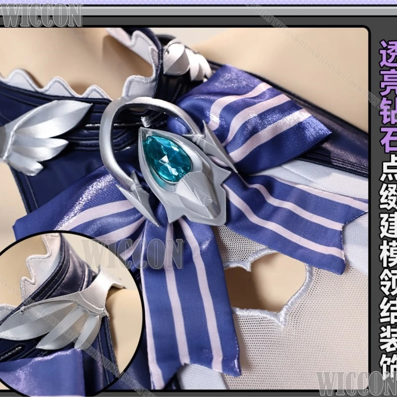 Disfraz de Zenless Zone Zero Vivian, uniforme de Cosplay, peluca de Anime, fiesta de Halloween, mascarada, traje de baño para mujer, traje de Festival de verano