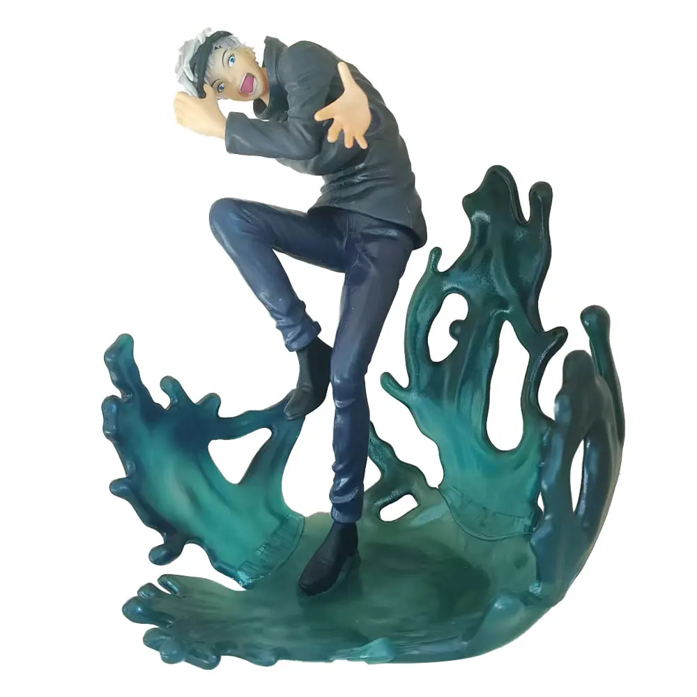 

Jujutsu Battle аниме 23 см Gojo Satoru фигурка ПВХ кукла статуя украшение стола коллекция модель Рождественская игрушка подарок дети