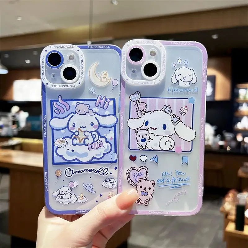 SANRIO Cinnamoroll Pochacco Dog Case For Xiaomi Poco X3 M3 F5 X5 X3GT M4 Pro X4NFC Mi 11T Lite Cover Funda Soft Clear