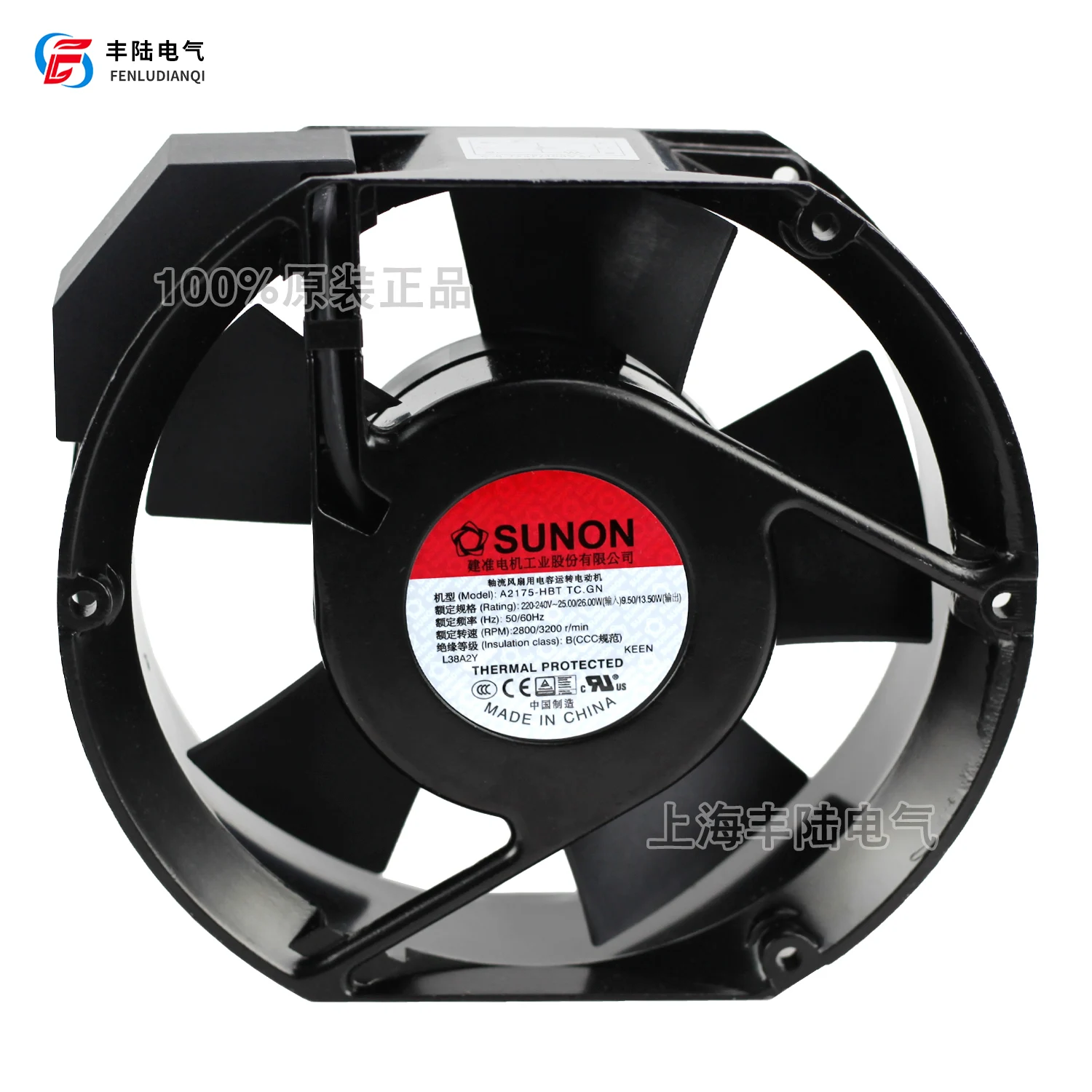 

A2175-HBL TC.GN 171x150x51mm 0.11A 1751 AC220V cooling fan