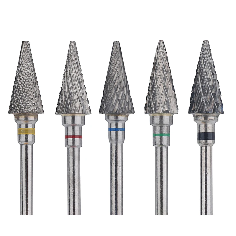 تلميح التنغستن كربيد مسمار لقمة ثقب الكهربائية مانيكير قواطع المطحنة مثقاب الخشب ملحق لمسمار هلام مزيل طلاء الأظافر أدوات الأظافر #2