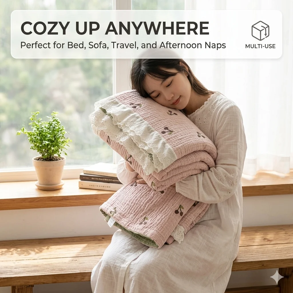 Koreaanse stijl 100% katoenen  - Aesthetic Floral Duvet Cover recensie en prijs
