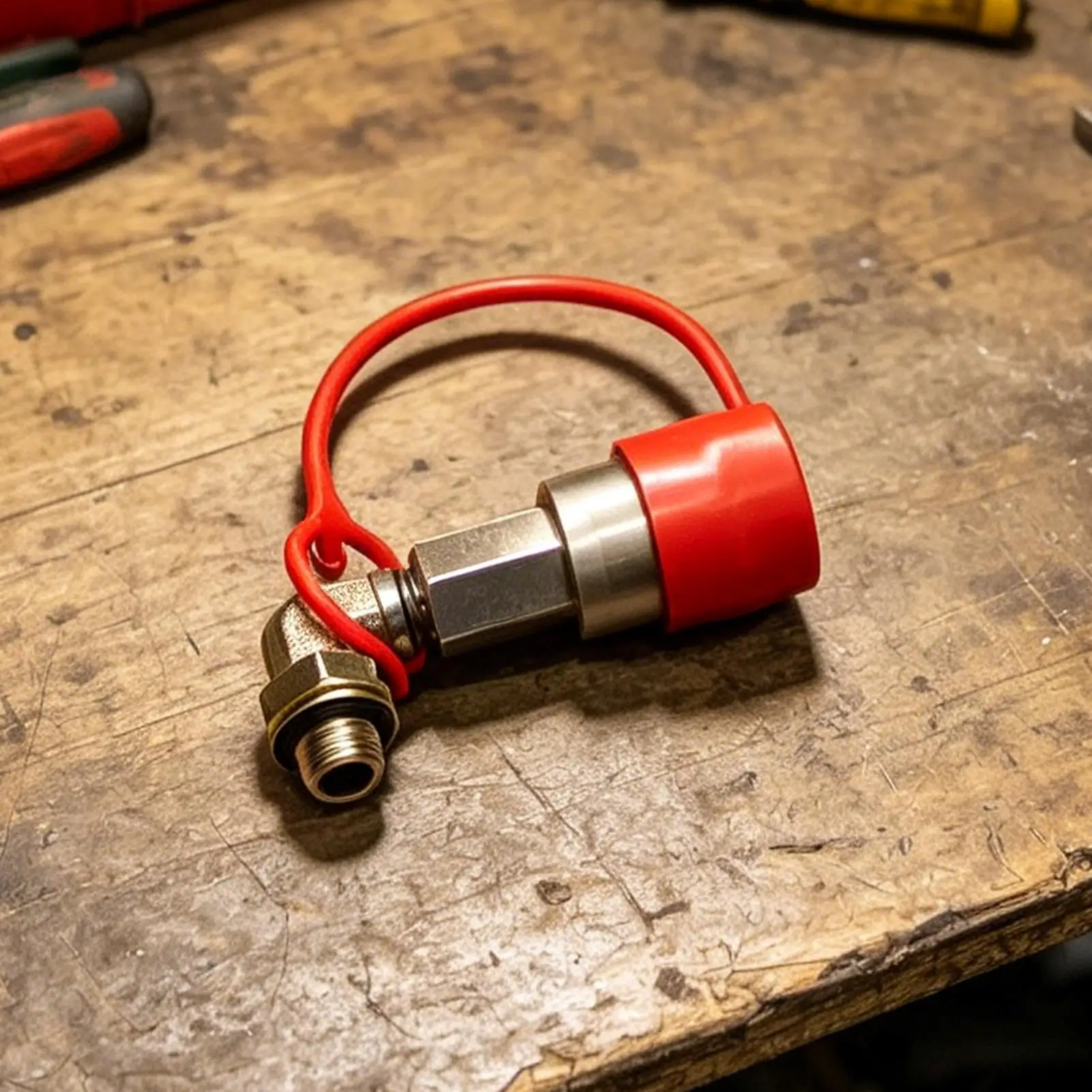 Inflation Intake Valve Lockable 90-Degree Brass Elbow Thickened Semi-Trailer Air Take Valve For Semi-Trailers Construction Sites