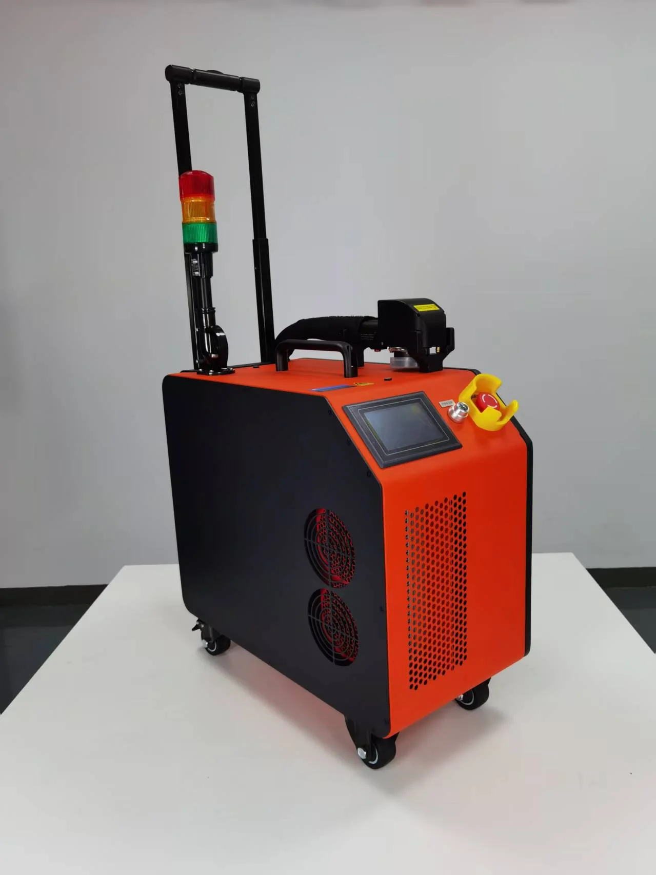 100W Pulse Handheld Laser Cleaning Machine JPT Laser Source/ZBTK Portable Laser Cleaning for Metal and Wood