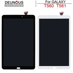 New For Samsung Galaxy Tab E 9.6 SM-T560 T560 T561 Touch Screen Sensor Glass Digitizer + Lcd Display Panel Assembly