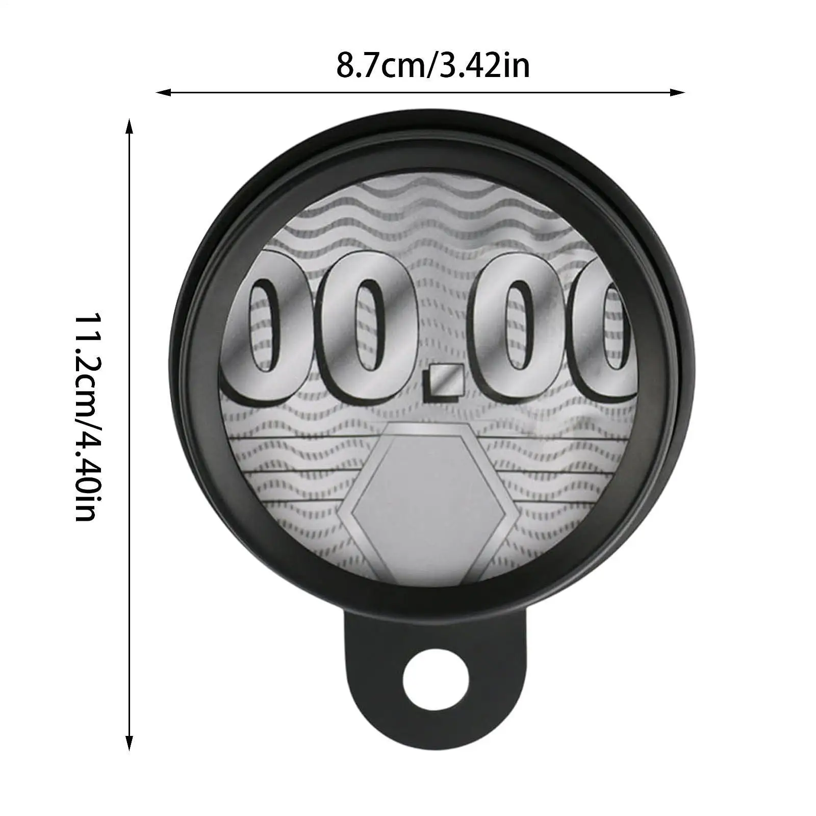 Weatherproof Motorcycle Tax Disc Plate Durable Stainless Steel Replacement Frame Easy Mount for Garage Accessories