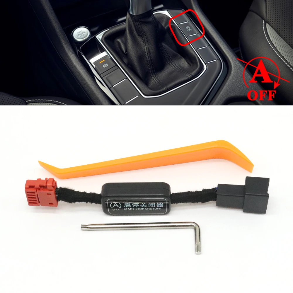 Auto Start Stop Eliminator Engine System Disable Off Device Delete Canceller Control Cable Plug For VW Volkswagen Taos 2021-2025